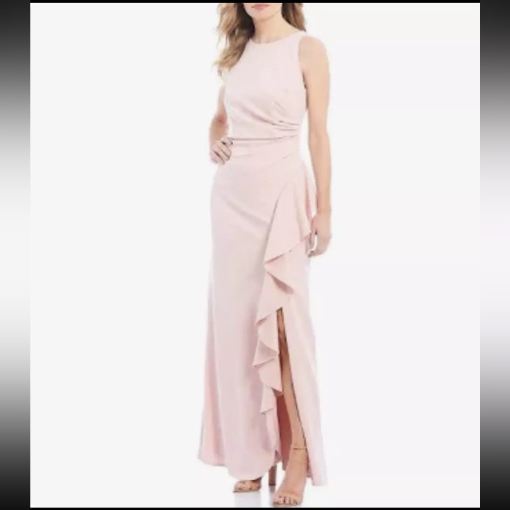 Nwt Ignite Evenings Gown Dress Formal Prom Wedding 7137146 Blush Pink Size 10